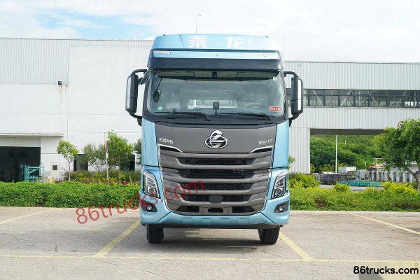 Dongfeng Liuqi Chenglong H7 Heavy Truck High-End Logistics Custom 550hp 6X4(10 wheels) LNG Automatic Tractor Truck Exterior (2) | 86Trucks