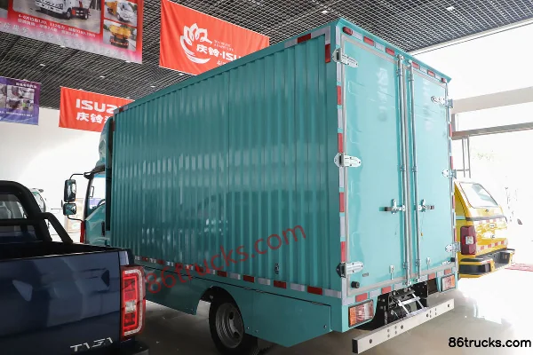 Qingling New EV Light Truck 4.5T 4.13m single-row pure electric box light truck 100.46kWh 4X2(6 wheels) Body (1) | 86Trucks