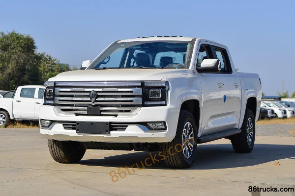 JMC Da Dao Zhuiguangzhe Zhizun 2.3T Diesel 177hp Automatic 4WD Standard Wheelbase Double Row Pickup Cab (3) | 86Trucks