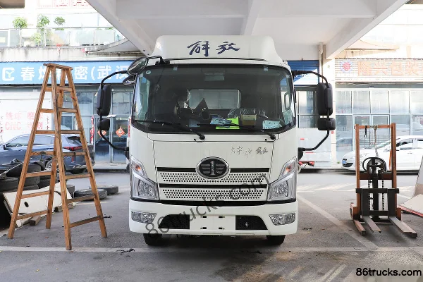 FAW Jiefang Lingtu 4.5T 4.16m Single Row Pure Electric Box Light Truck 81.14kWh 4X2(6 wheels) Exterior (2) | 86Trucks