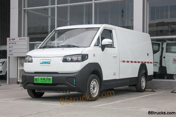 JMC E Lushun Version de base 2,9T fourgon électrique pur 5,418 m 41,86 kWh Extérieur (3) | 86Trucks