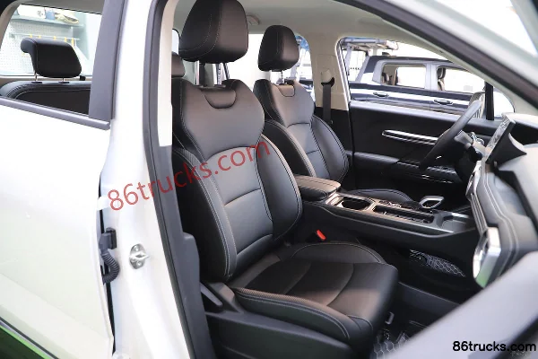 Geely Horizon Chuangye 2WD Double-row electric pickup 63kWh Cab (1) | 86Trucks