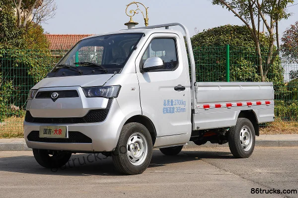 Guoji Elephant G30-L 2.7T 2.2m Single Row Pure Electric Flatbed Mini Truck 41.86kWh 4X2(6 wheels) Exterior (3) | 86Trucks