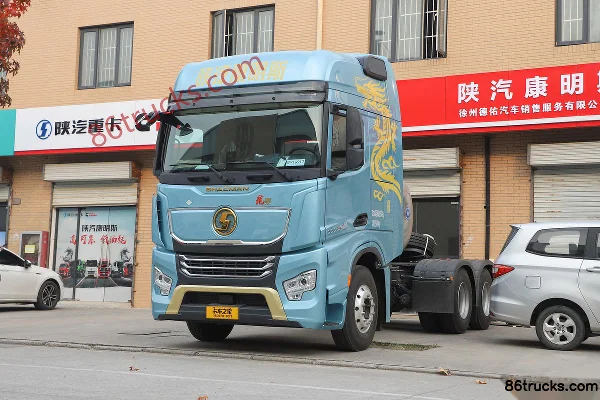 SHACMAN Cummins Longxiang Classic Edition 530 hp 6X4(10 wheels) LNG Automatic Tractor Truck (16-speed) Exterior (3) | 86Trucks