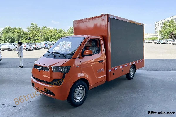 Guoji Elephant G40-X 2.7T 3.15m Single Row Pure Electric Mobile Billboard Truck 41.86kWh 4X2(6 wheels) Exterior (2) | 86Trucks