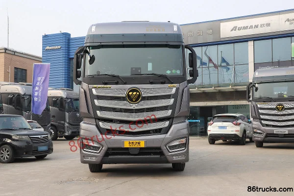 Foton Auman EST 570hp 6X4(10 wheels) LNG Automatic Tractor Truck Exterior (2) | 86Trucks