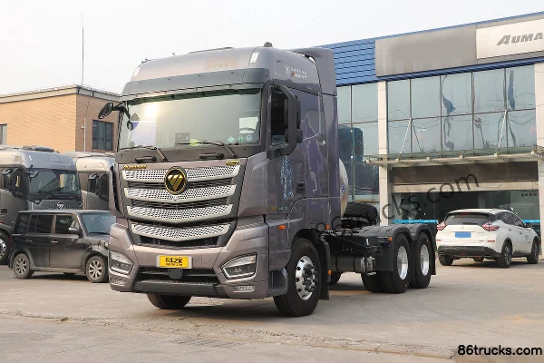 Foton AumanEST Basic Edition 530 hp 6X4(10 wheels) LNG Tractor Truck Exterior (3) | 86Trucks