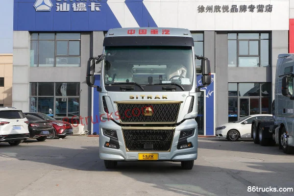 Sinotruk Sitrak C9H Heavy Truck 560hp 6X4(10 wheels) LNG Automatic Tractor Truck Exterior (2) | 86Trucks
