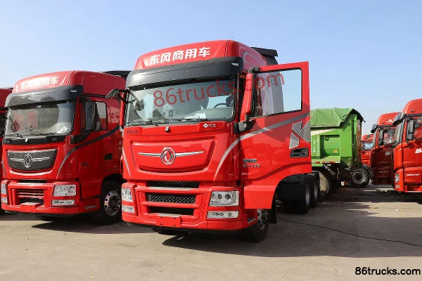 Dongfeng Commercial Vehicle Tianlong Flagship KX Rongyao Edition 530 ch 6X4(10 roues) tracteur routier LNG à boîte automatique Extérieur (3)