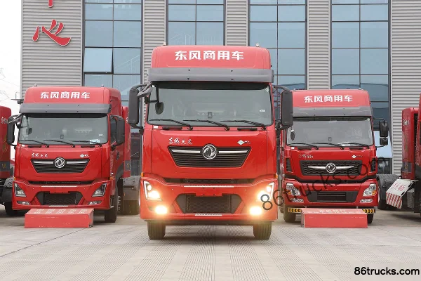 Dongfeng Tianlong KL Gas 500 hp 6X4(10 wheels) CNG Tractor Truck (Dongfeng 14-speed) (With Hydraulic Retarder) Exterior (2) | 86Trucks