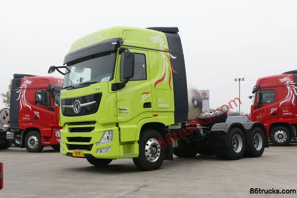 Dongfeng Commercial Vehicle Tianlong Flagship KX Version Roi 530 ch 6X4(10 roues) tracteur routier LNG Extérieur (3) | 86Trucks