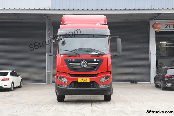 Dongfeng Tianjin KR Gas 190 hp 4X2(6 wheels) 6.75m LNG Van Cargo Truck (Fast Gear 8-speed) Exterior (2) | 86Trucks