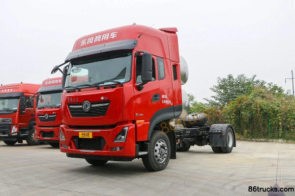 Dongfeng Tianlong KL Gas 500 hp 4X2(6 wheels) CNG Tractor Truck (Fast Gear 12-speed) Exterior (3) | 86Trucks