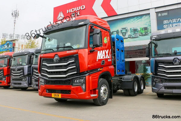 Sinotruk HOWO Max camion lourd 530 ch 6X4(10 roues) tracteur routier CNG (China VI) Extérieur (3) | 86Trucks