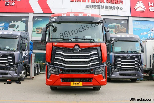 Sinotruk HOWO Max camion lourd 530 ch 6X4(10 roues) tracteur routier CNG (China VI) Extérieur (2) | 86Trucks