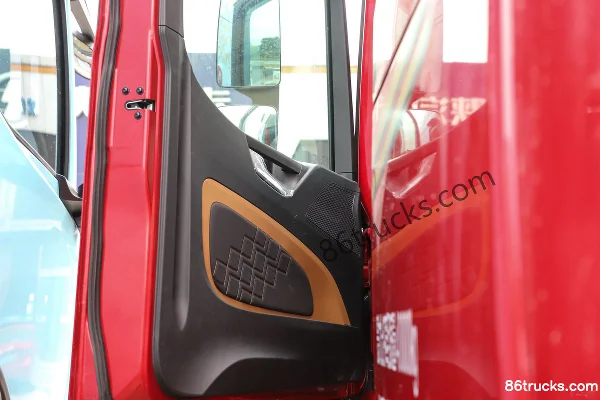 SHACMAN Delong X5000S version flagship 560 ch 6X4(10 roues) tracteur routier LNG (ralentisseur hydraulique) (rouge) Cabine (2) | 86Trucks