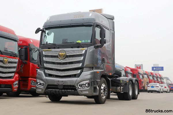 Foton Auman EST 530 hp 6X4(10 wheels) LNG Automatic Tractor Truck Exterior (3) | 86Trucks