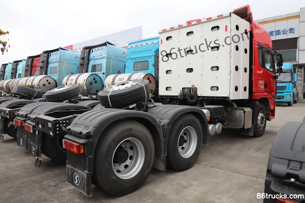 SHACMAN Delong X5000 Classic Edition 480 hp 6X4(10 wheels) CNG automatic tractor truck (China VI) Exterior (2) | 86Trucks