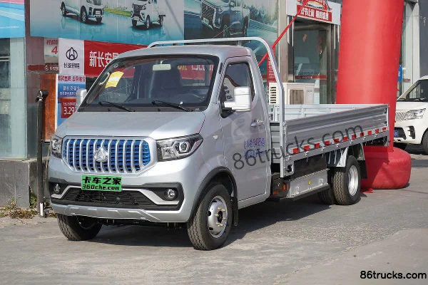 Ankai Shenqi T30EV 2023 Comfort 3.5T 3.6m Single-row Pure Electric Flatbed Micro Truck 57.6kWh 4X2(6 wheels) Exterior (3) | 86Trucks