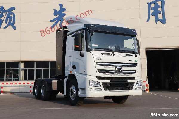 XCMG Truck E700 6X4(10 wheels) pure electric tractor truck CATL 281kWh Exterior