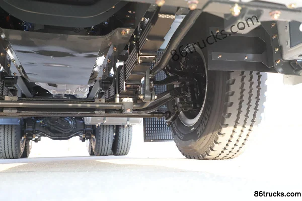 XCMG Truck E700 6X4(10 roues) tracteur routier 100% électrique CATL 281 kWh Châssis (3) | 86Trucks