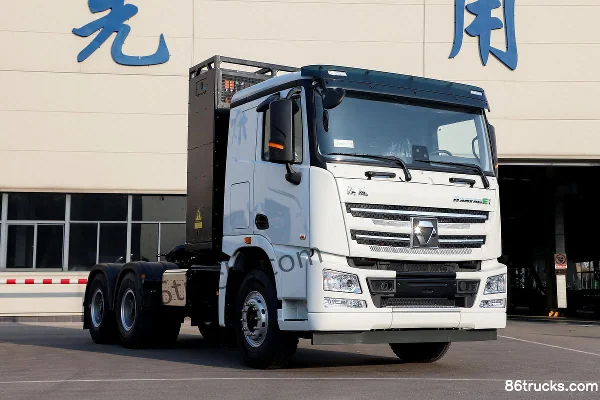 XCMG Truck E700 6X4(10 wheels) battery-swap pure electric tractor truck 282kWh Exterior