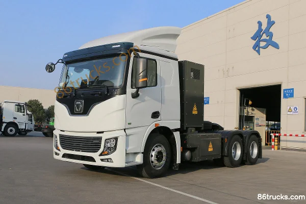 XCMG Truck Hanfeng E7 6X4(10 wheels) Electric Tractor Truck 422.87kWh Exterior (3) | 86Trucks