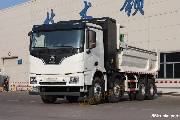 XCMG Hanfeng E7 8X4(12 wheels) 5.8m Electric Dump Truck 422.87kWh Exterior (3) | 86Trucks