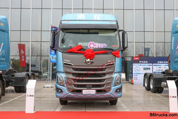 Dongfeng Liuqi Chenglong H7 camion lourd 550 ch 6X4(10 roues) tracteur routier LNG à boîte automatique Extérieur (2) | 86Trucks