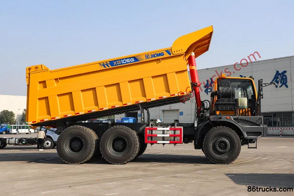 XCMG Hanwo XG105 530hp 6X4(10 wheels) Off-Road Wide Body Dump Truck (3) | 86Trucks