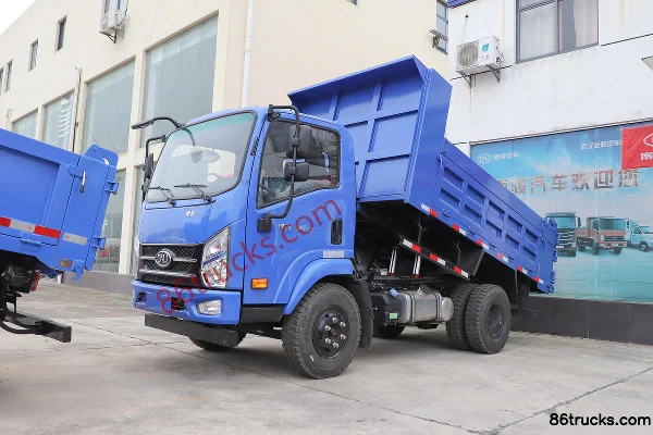 NanJun Ruiji J30 Luxury Edition 170hp 4X2(6 wheels) 3.55m Dump Truck Exterior (2) | 86Trucks
