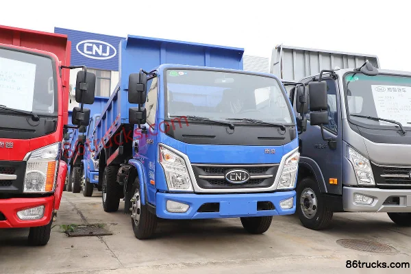 NanJun Ruisheng 150 hp 4X2(6 wheels) 3.1m Dump Truck Exterior