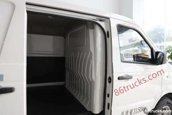 Yuchai New Energy Yuda V6 édition standard 3,2T 2 places camion fourgon électrique pur 4,89 m 41,86 kWh Caisse (2) | 86Trucks