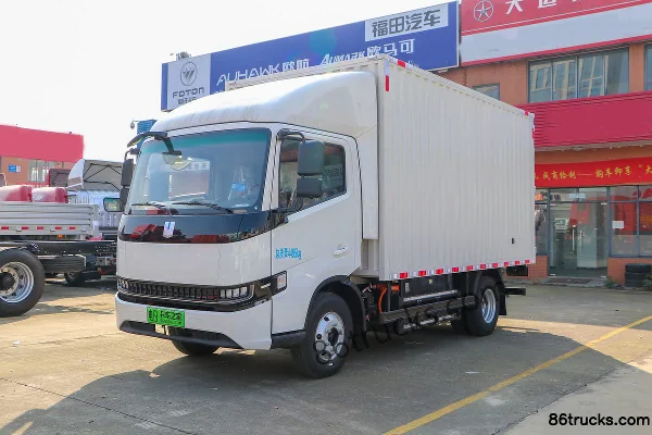 FARIZON Xingzhi H8E Zhiyun Edition 4.5T 4.15m Single Row Pure Electric Box Light Truck 106.95kWh 4X2(6 wheels) Exterior (3) | 86Trucks