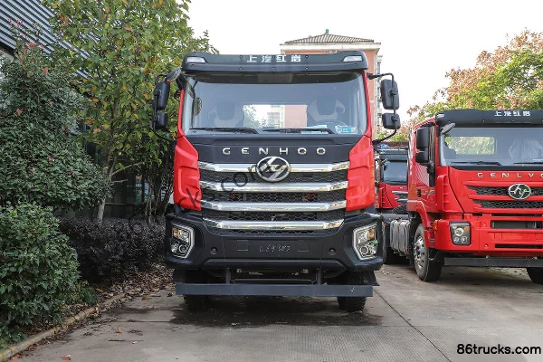 SAIC Hongyan Jiehu H6 Composite Edition 370 hp 8X4(12 wheels) 6.6m Dump Truck (China VI) Exterior (2) | 86Trucks