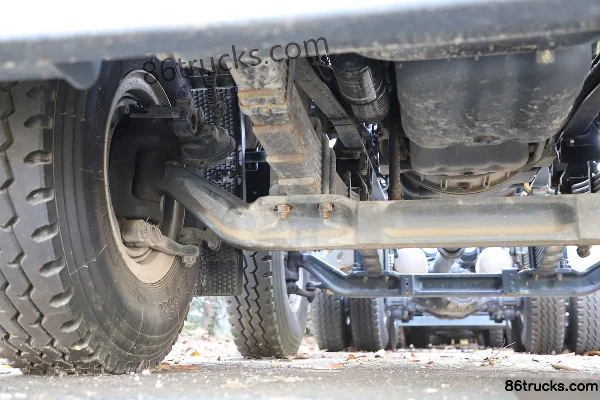 SAIC Hongyan Jiehu H6 Composite Edition 370 hp 8X4(12 wheels) 6.6m Dump Truck (China VI) Chassis (2) | 86Trucks