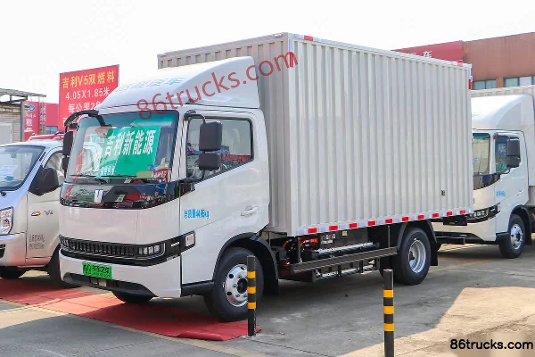 FARIZON Xingzhi H8E Zhiyun Edition 4.5T 4.15m Single Row Pure Electric Van Light Truck 89.12kWh 4X2(6 wheels) Exterior (3) | 86Trucks
