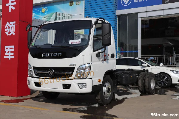 Foton Auman Jiyun Classic Edition 170 hp 4X2(6 wheels) 4.17 m single-row stake light truck (China VI) Exterior (3) | 86Trucks
