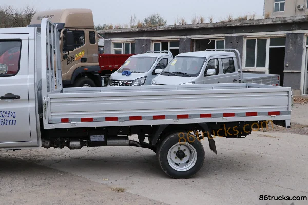 Changan Kuayue Wang X1 Standard Edition 1.3L Gasoline 91hp 4X2(6 wheels) 3.05m Single Row Flatbed Mini Truck (Dual Rear Wheels)(China VI) Bo