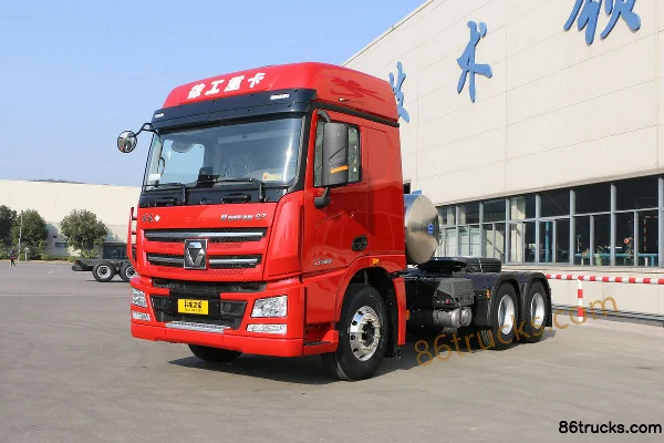 XCMG Hanfeng G7 Standard Load Edition 460hp 6X4(10 wheels) LNG Tractor Truck (China VI) Exterior (3) | 86Trucks