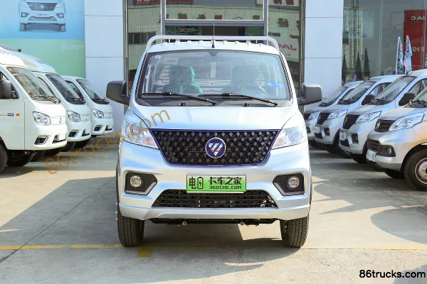 Foton Xiangling V3 3.5T 3.7m Single Row Pure Electric Flatbed Micro Truck 55.7kWh 4X2(6 wheels) Exterior (2) | 86Trucks