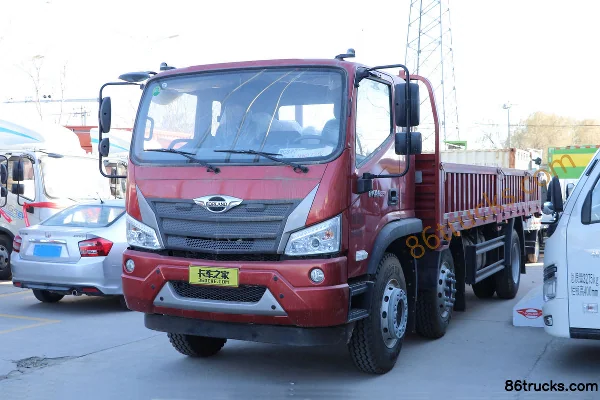 Foton Times Linghang ES5 240hp 6X2(8 wheels) 6.8m Half-row Stake-side Cargo Truck (China VI) Exterior (3) | 86Trucks
