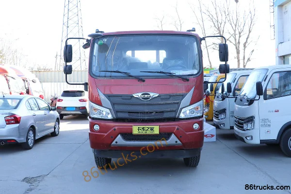 Foton Times Linghang ES5 240hp 6X2(8 wheels) 6.8m Half-row Stake-side Cargo Truck (China VI) Exterior (2) | 86Trucks