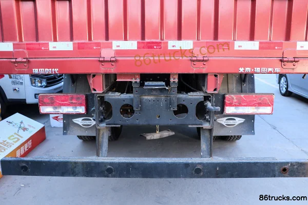 Foton Times Linghang ES5 240hp 6X2(8 wheels) 6.8m Half-row Stake-side Cargo Truck (China VI) Body (2) | 86Trucks