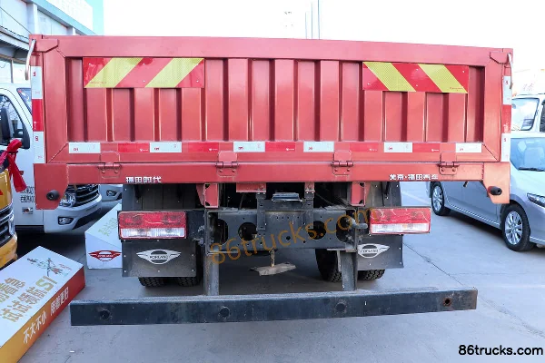 Foton Times Linghang ES5 240hp 6X2(8 wheels) 6.8m Half-row Stake-side Cargo Truck (China VI) Body (1) | 86Trucks