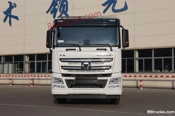 XCMG Truck E700 6X4(10 roues) tracteur routier électrique pur à batterie interchangeable, FinDreams 350,07 kWh Extérieur (2) | 86Trucks