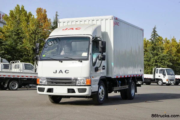 JAC Kangling H3 132hp 4X2(6 wheels) 3.82m semi-cab van mobile shop truck (China VI) Exterior (3) | 86Trucks