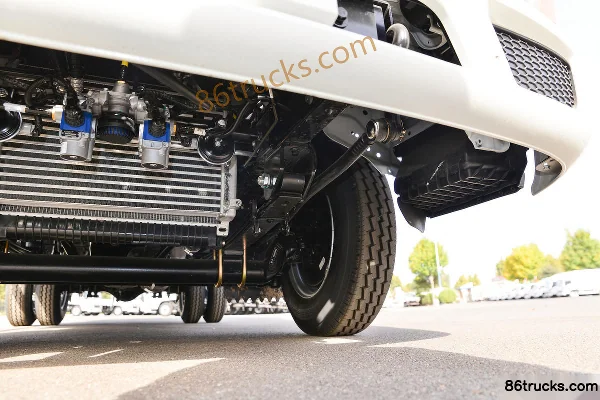 JAC Kangling H3 132hp 4X2(6 wheels) 3.82m semi-cab van mobile shop truck (China VI) Chassis (3) | 86Trucks