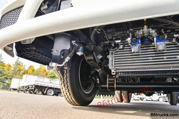 JAC Kangling H3 132hp 4X2(6 wheels) 3.82m semi-cab van mobile shop truck (China VI) Chassis (2) | 86Trucks