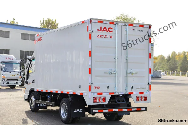 JAC Kangling H3 132hp 4X2(6 wheels) 3.82m semi-cab van mobile shop truck (China VI) Body (3) | 86Trucks